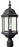 Craftmade Hex Style Cast 1 Light Outdoor Post Mount in Textured Black