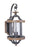 Craftmade Ashwood 2 Light Large Outdoor Wall Lantern in Textured Black/Whiskey Barrel