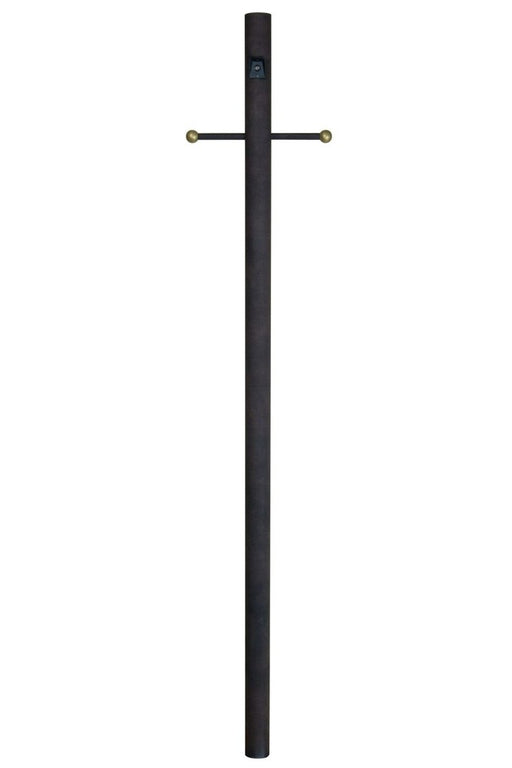 Craftmade 84" Smooth Direct Burial with Photocell Post