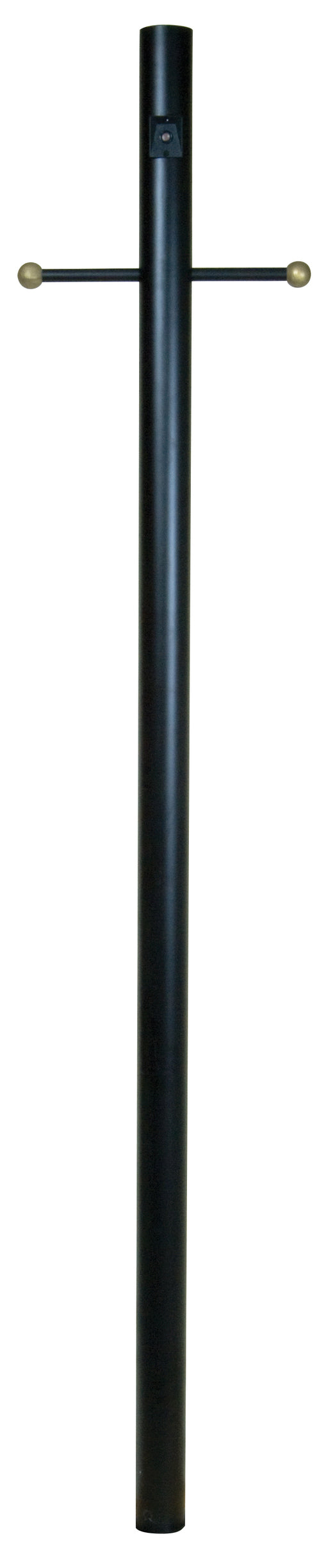 Craftmade 84" Smooth Direct Burial Post w/ Photocell in Textured Black