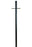 Craftmade 84" Smooth Direct Burial with Photocell and Convenience Outlet Post