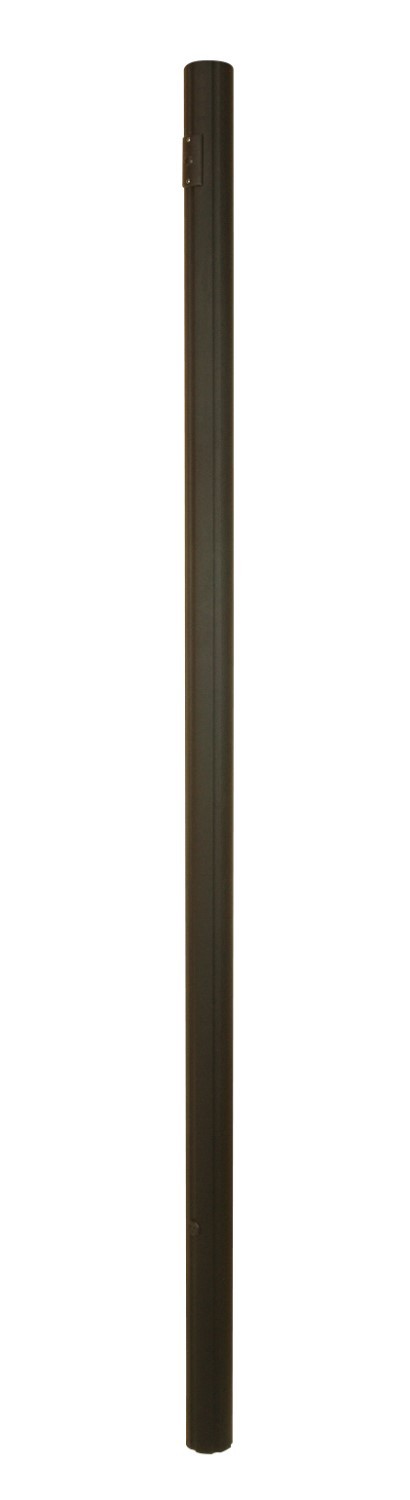 Craftmade 84" Fluted Direct Burial Post in Textured Black