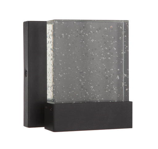 Craftmade Aria II 1 Light Small LED Outdoor Wall Mount in Textured Black