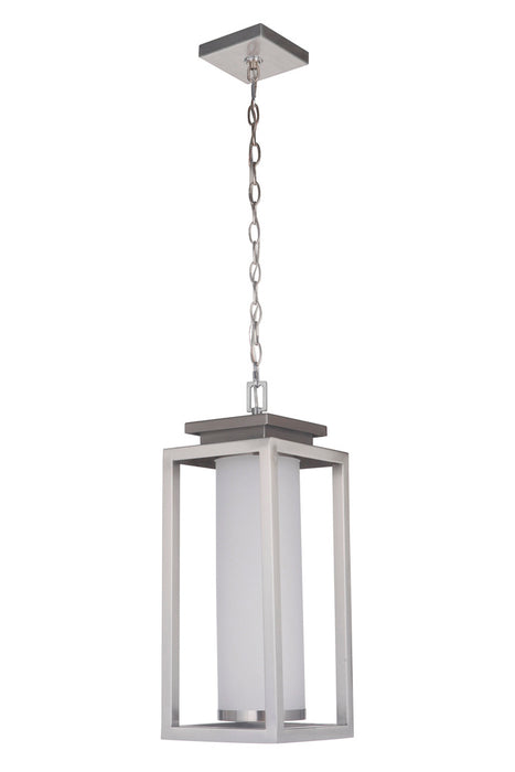 Craftmade Vailridge 1 Light Large LED Outdoor Pendant in Stainless Steel
