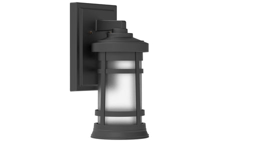 Craftmade Resilience 1 Light Small Outdoor Wall Lantern in Textured Black