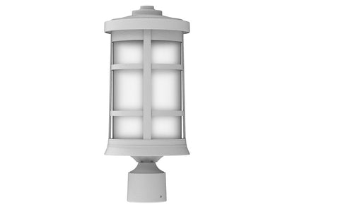 Craftmade Resilience 1 Light Outdoor Post Mount in Textured White