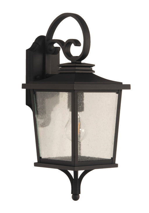 Craftmade Tillman 1 Light Small Outdoor Wall Lantern in Textured Black
