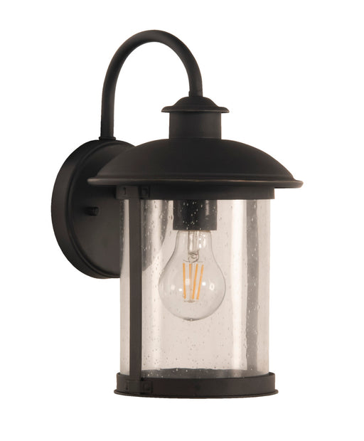 Craftmade O'Fallon 1 Light Small Outdoor Wall Lantern in Dark Bronze Gilded